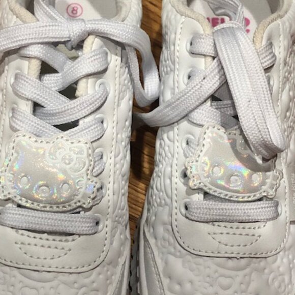 Forever 21 Hello Kitty Sanrio White Sneakers Tennis Shoes Women US 8 - Picture 6 of 6